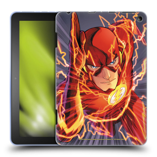 Justice League DC Comics The Flash Comic Book Cover Vol 1 Move Forward Soft Gel Case for Amazon Fire HD 8/Fire HD 8 Plus 2020