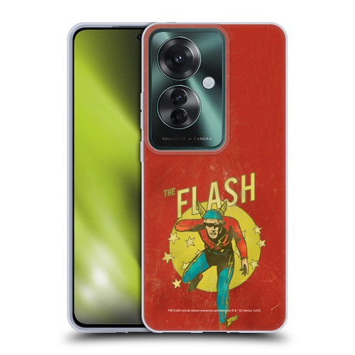 The Flash DC Comics Vintage Jay Garrick Soft Gel Case for OPPO Reno11 F 5G / F25 Pro 5G