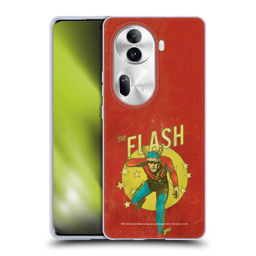 The Flash DC Comics Vintage Jay Garrick Soft Gel Case for OPPO Reno11 Pro