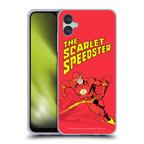 The Flash DC Comics Vintage Scarlet Speedster Soft Gel Case for Samsung Galaxy M04 5G / A04e