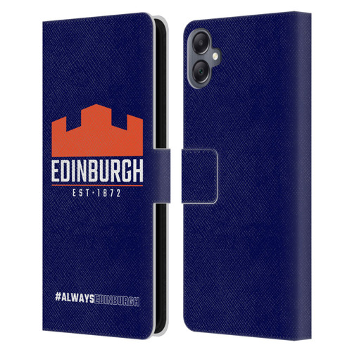 Edinburgh Rugby Logo 2 Always Edinburgh Leather Book Wallet Case Cover For Samsung Galaxy A05