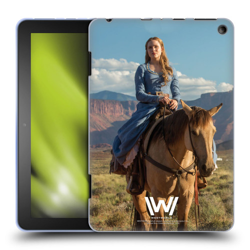 Westworld Characters Dolores Abernathy Soft Gel Case for Amazon Fire HD 8/Fire HD 8 Plus 2020