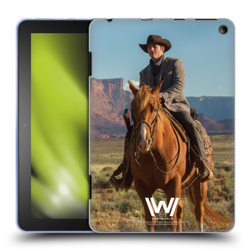 Westworld Characters Teddy Flood Soft Gel Case for Amazon Fire HD 8/Fire HD 8 Plus 2020