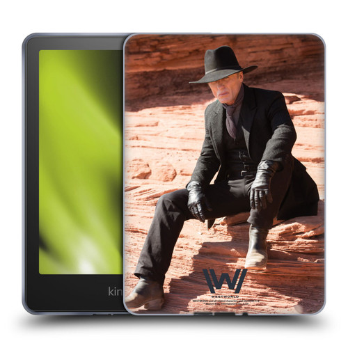 Westworld Characters Man In Black Soft Gel Case for Amazon Kindle Paperwhite 5 (2021)