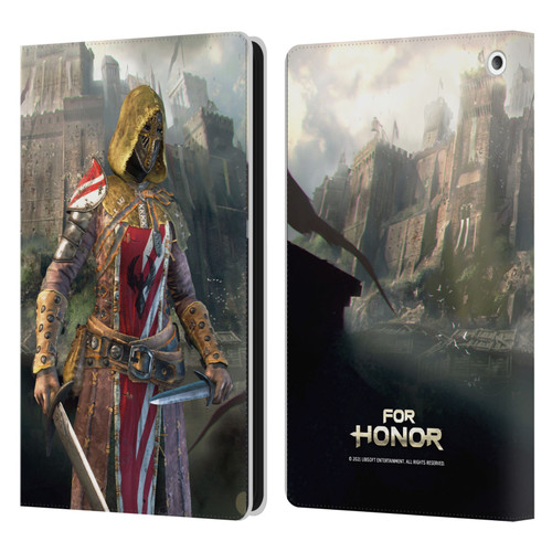 For Honor Characters Peacekeeper Leather Book Wallet Case Cover For Amazon Fire HD 8/Fire HD 8 Plus 2020