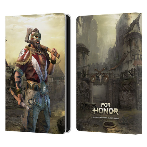 For Honor Characters Berserker Leather Book Wallet Case Cover For Amazon Kindle Paperwhite 5 (2021)