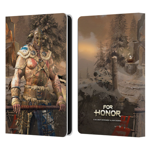 For Honor Characters Raider Leather Book Wallet Case Cover For Amazon Kindle Paperwhite 5 (2021)
