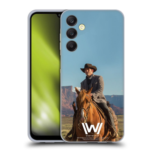 Westworld Characters Teddy Flood Soft Gel Case for Samsung Galaxy A25 5G