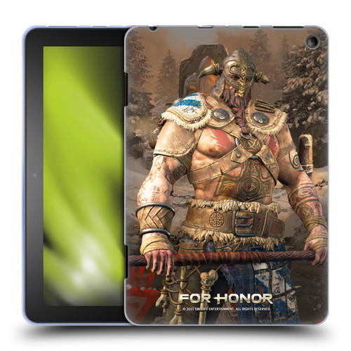 For Honor Characters Raider Soft Gel Case for Amazon Fire HD 8/Fire HD 8 Plus 2020