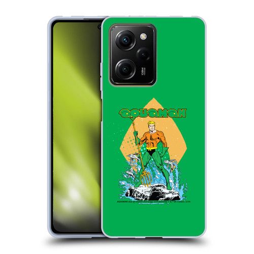 Aquaman DC Comics Fast Fashion Trident Soft Gel Case for Xiaomi Redmi Note 12 Pro 5G