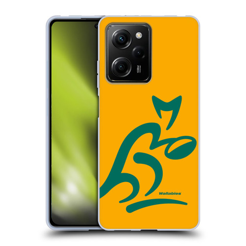 Australia National Rugby Union Team Crest Oversized Soft Gel Case for Xiaomi Redmi Note 12 Pro 5G