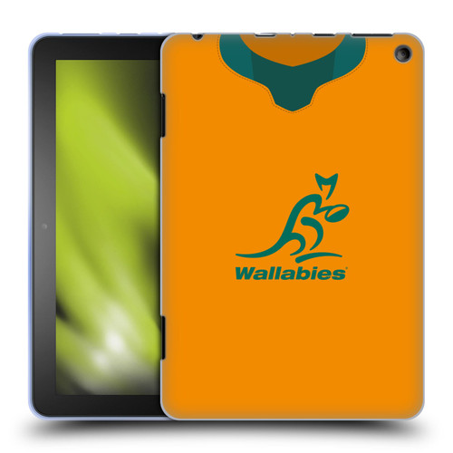 Australia National Rugby Union Team 2021 Jersey Home Soft Gel Case for Amazon Fire HD 8/Fire HD 8 Plus 2020