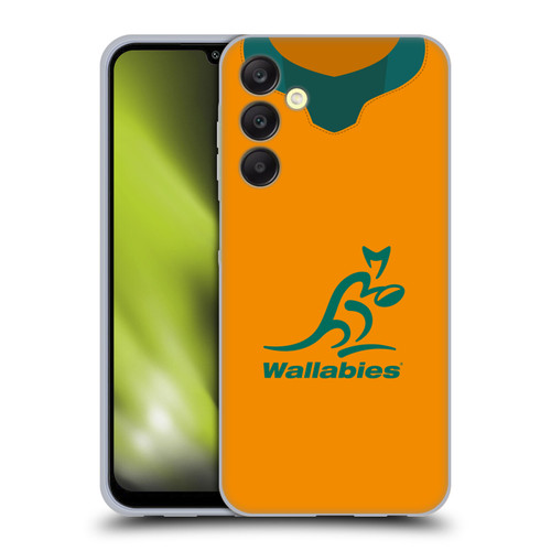 Australia National Rugby Union Team 2021 Jersey Home Soft Gel Case for Samsung Galaxy A25 5G