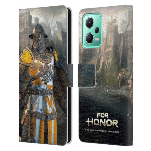 For Honor Characters Conqueror Leather Book Wallet Case Cover For Xiaomi Redmi Note 12 5G