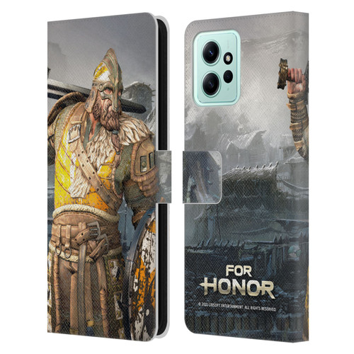 For Honor Characters Warlord Leather Book Wallet Case Cover For Xiaomi Redmi 12