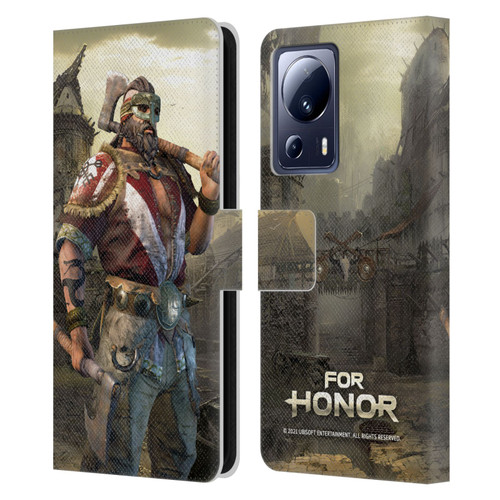 For Honor Characters Berserker Leather Book Wallet Case Cover For Xiaomi 13 Lite 5G