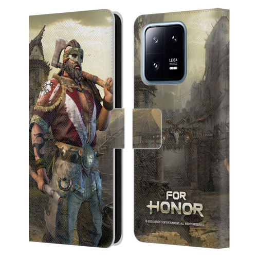 For Honor Characters Berserker Leather Book Wallet Case Cover For Xiaomi 13 Pro 5G