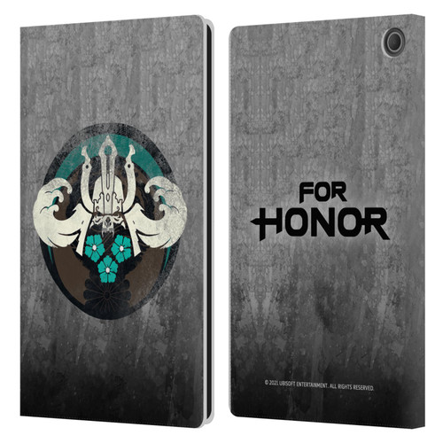 For Honor Icons Samurai Leather Book Wallet Case Cover For Amazon Fire Max 11 2023
