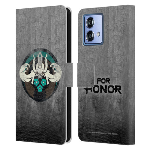 For Honor Icons Samurai Leather Book Wallet Case Cover For Motorola Moto G84 5G