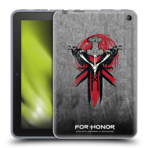 For Honor Icons Viking Soft Gel Case for Amazon Fire 7 2022