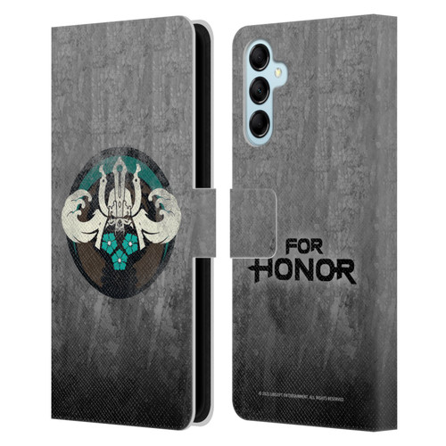 For Honor Icons Samurai Leather Book Wallet Case Cover For Samsung Galaxy M14 5G