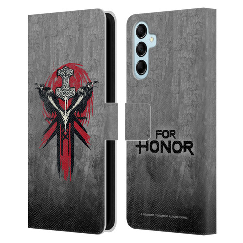 For Honor Icons Viking Leather Book Wallet Case Cover For Samsung Galaxy M14 5G