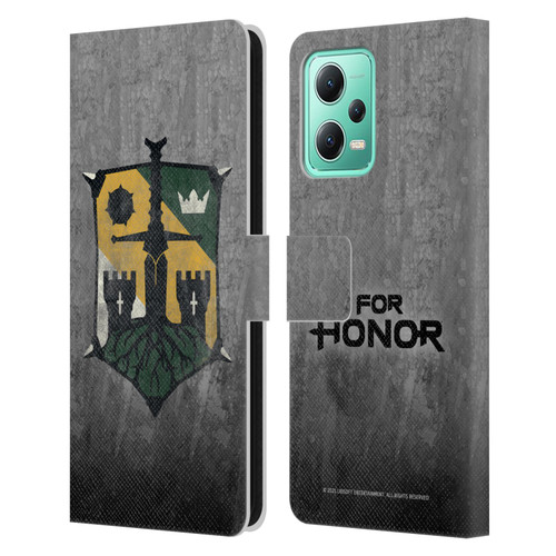 For Honor Icons Knight Leather Book Wallet Case Cover For Xiaomi Redmi Note 12 5G