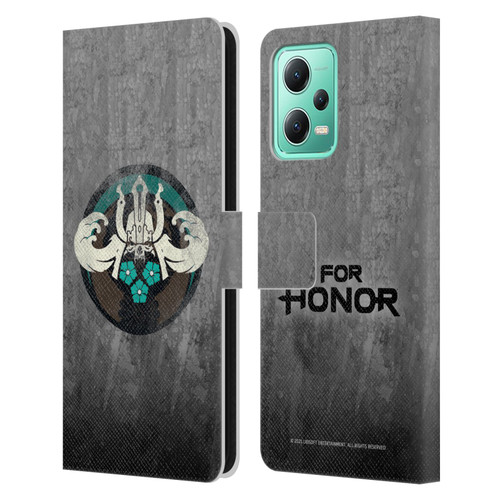 For Honor Icons Samurai Leather Book Wallet Case Cover For Xiaomi Redmi Note 12 5G