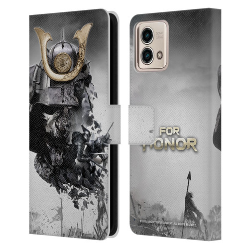 For Honor Key Art Samurai Leather Book Wallet Case Cover For Motorola Moto G Stylus 5G 2023