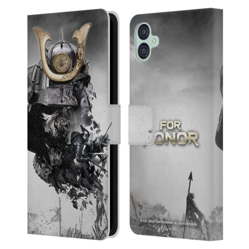 For Honor Key Art Samurai Leather Book Wallet Case Cover For Samsung Galaxy M04 5G / A04e