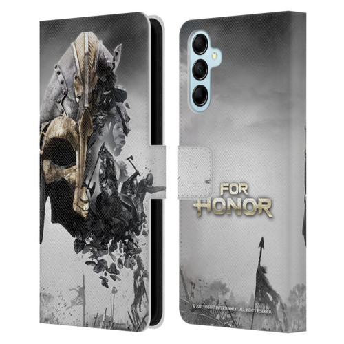 For Honor Key Art Viking Leather Book Wallet Case Cover For Samsung Galaxy M14 5G