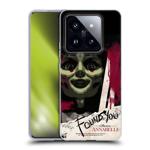 Annabelle Graphics Found You Soft Gel Case for Xiaomi 14 Pro