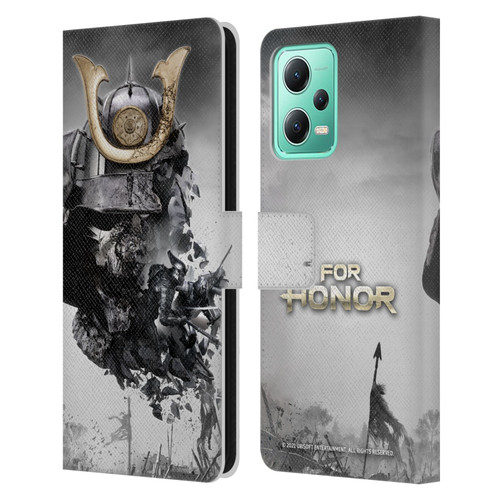 For Honor Key Art Samurai Leather Book Wallet Case Cover For Xiaomi Redmi Note 12 5G