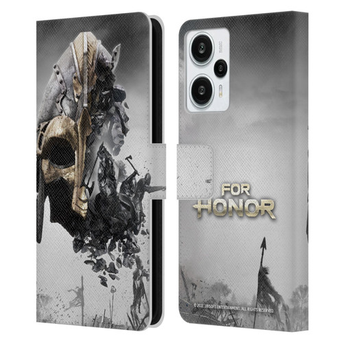 For Honor Key Art Viking Leather Book Wallet Case Cover For Xiaomi Redmi Note 12T