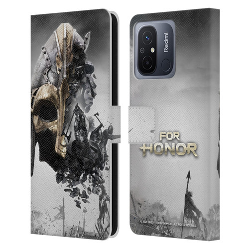 For Honor Key Art Viking Leather Book Wallet Case Cover For Xiaomi Redmi 12C