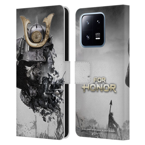 For Honor Key Art Samurai Leather Book Wallet Case Cover For Xiaomi 13 Pro 5G