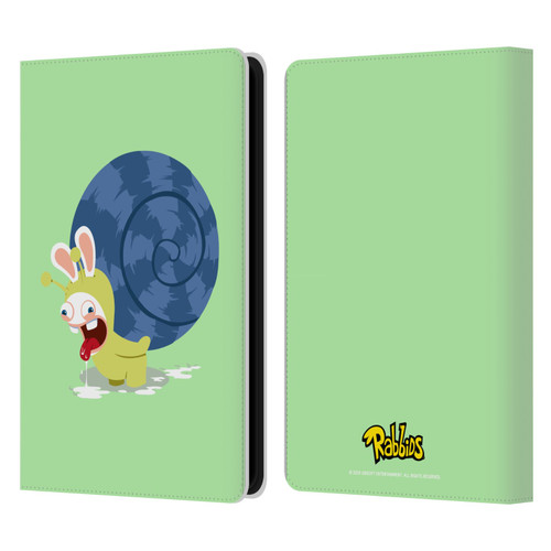 Rabbids Costumes Snail Leather Book Wallet Case Cover For Amazon Kindle Paperwhite 5 (2021)