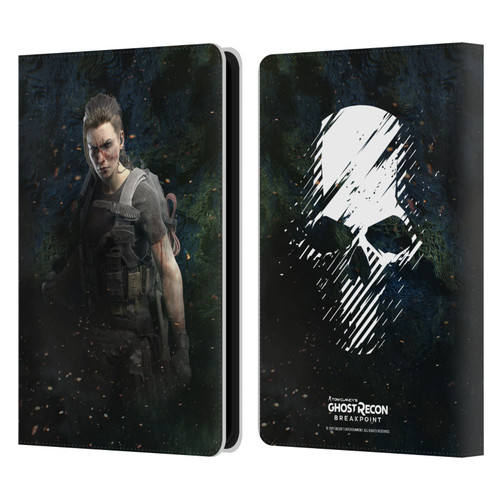Tom Clancy's Ghost Recon Breakpoint Character Art Fury Leather Book Wallet Case Cover For Amazon Kindle Paperwhite 5 (2021)