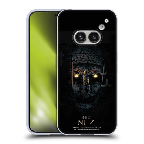 The Nun Valak Graphics Double Exposure Soft Gel Case for Nothing Phone (2a)