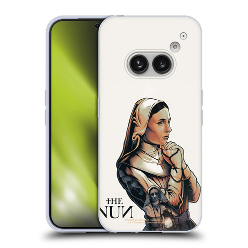 The Nun Valak Graphics Pray 2 Soft Gel Case for Nothing Phone (2a)