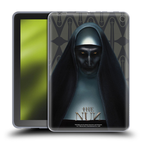 The Nun Valak Graphics Portrait Soft Gel Case for Amazon Fire HD 8/Fire HD 8 Plus 2020