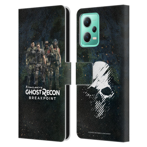 Tom Clancy's Ghost Recon Breakpoint Character Art The Ghosts Leather Book Wallet Case Cover For Xiaomi Redmi Note 12 5G