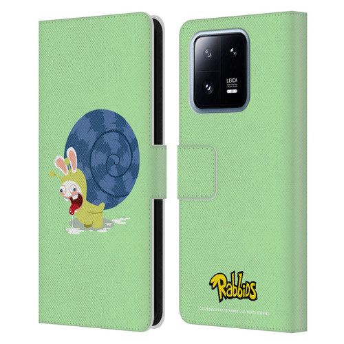 Rabbids Costumes Snail Leather Book Wallet Case Cover For Xiaomi 13 Pro 5G