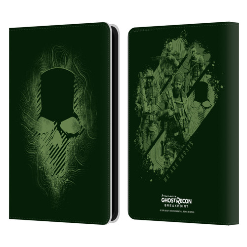 Tom Clancy's Ghost Recon Breakpoint Graphics Ghosts Logo Leather Book Wallet Case Cover For Amazon Kindle 11th Gen 6in 2022