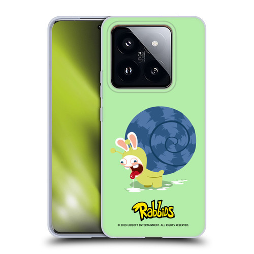 Rabbids Costumes Snail Soft Gel Case for Xiaomi 14 Pro