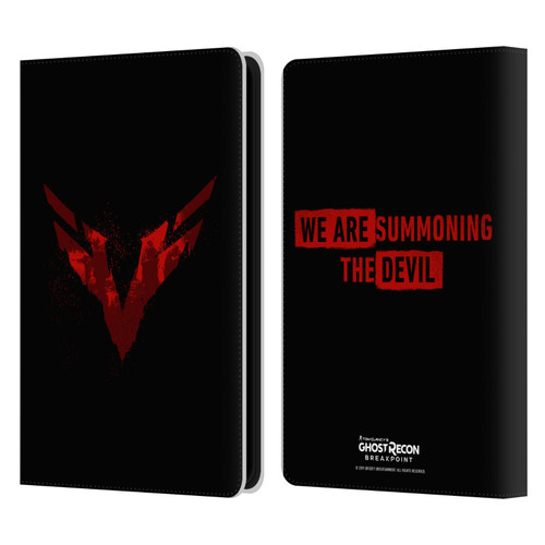Tom Clancy's Ghost Recon Breakpoint Graphics Wolves Logo Leather Book Wallet Case Cover For Amazon Kindle Paperwhite 5 (2021)