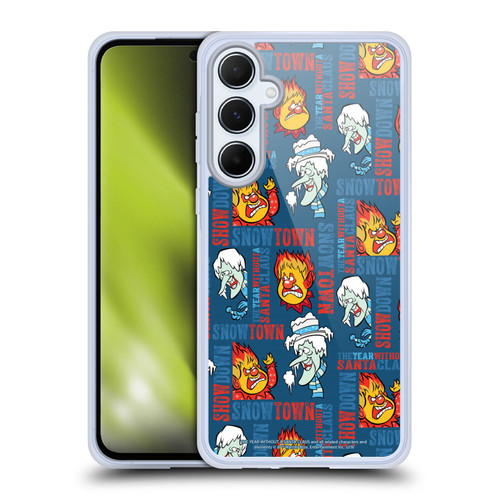 The Year Without A Santa Claus Character Art Snowtown Soft Gel Case for Samsung Galaxy A55 5G