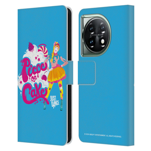 Just Dance Artwork Compositions Piece Of Cake Leather Book Wallet Case Cover For OnePlus 11 5G