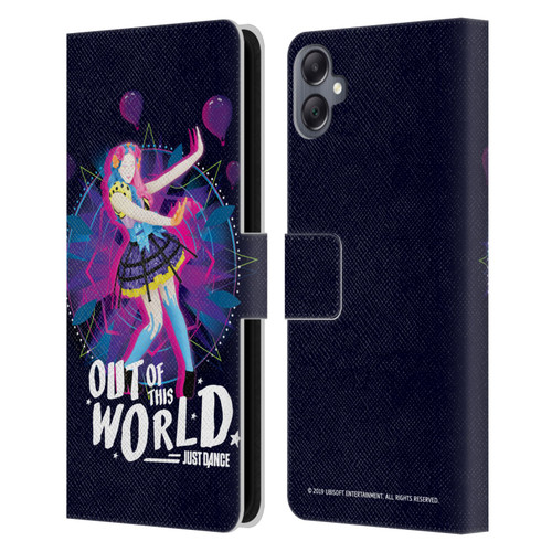 Just Dance Artwork Compositions Out Of This World Leather Book Wallet Case Cover For Samsung Galaxy A05