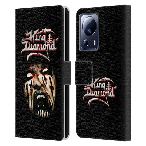 King Diamond Poster Puppet Master Face Leather Book Wallet Case Cover For Xiaomi 13 Lite 5G